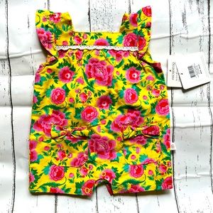 Brand new floral Babygirl summer onsie